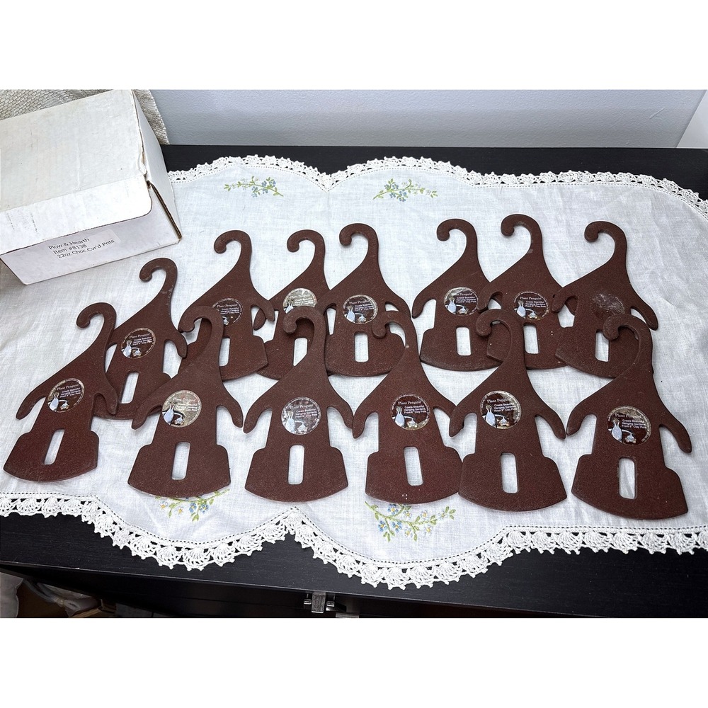 13pc Plant Penguin Hanging Garden Pot Holders for 6 Inch Clay Pots
